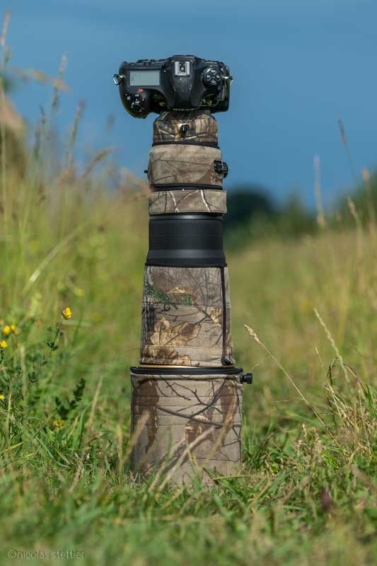 The Nikon 500mm f/4 FL ED VR with a Nikon D850