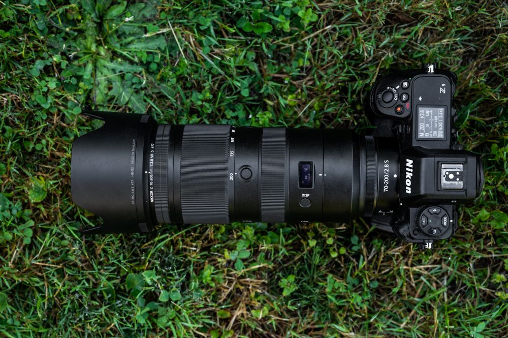 Das Nikon Z 70-200mm f/2.8 zusammen mit der Nikon Z9 im Test.