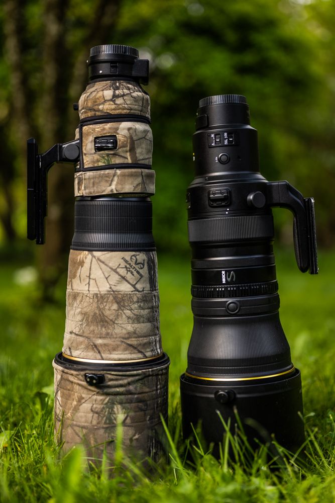 Das Nikon Z 400mm f/2.8 im Vergleich zum Nikon AF-S 500mm f/4 FL ED.